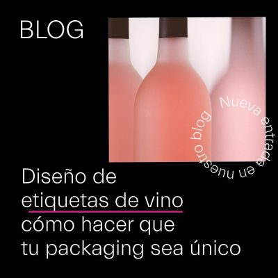 diseño de etiquetas de vino